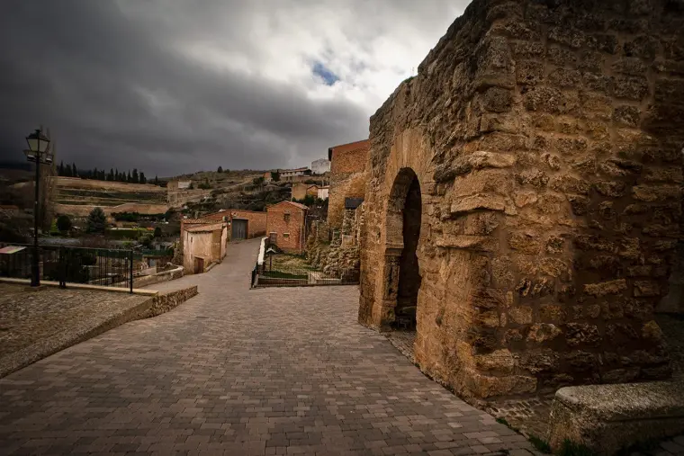 La muralla de Ágreda, en la provincia de Soria