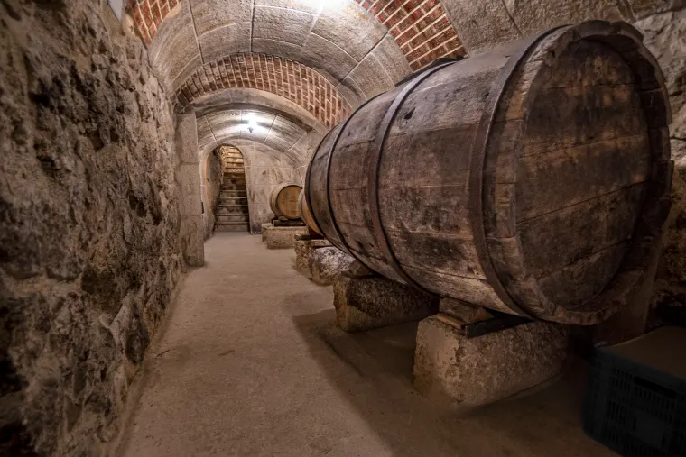 Bodegas tradicionales de Atauta, en la provincia de Soria