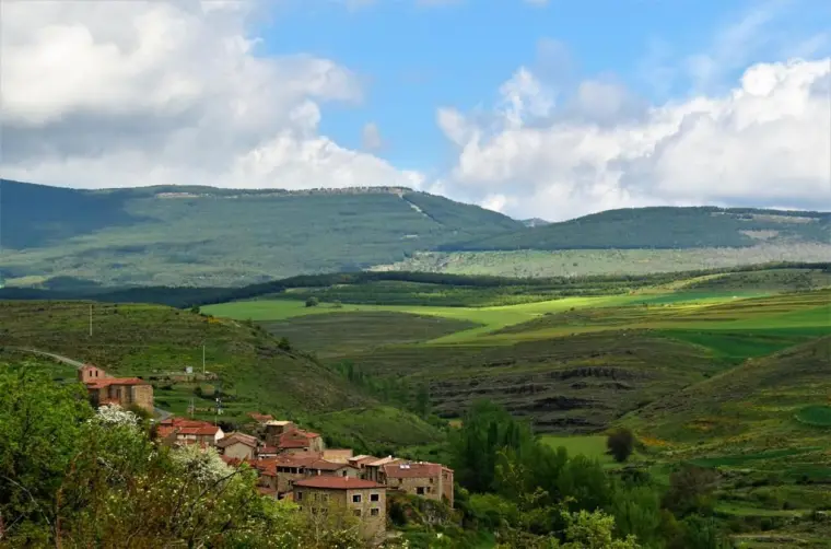 Bretún, en las sierras del norte de Soria