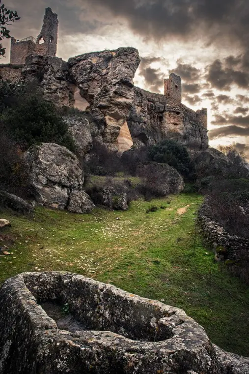 El castillo de Calatañazor, en la provincia de Soria