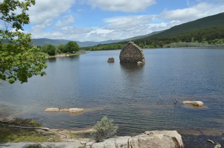 La Muedra y el embalse de la Cuerda del Pozo