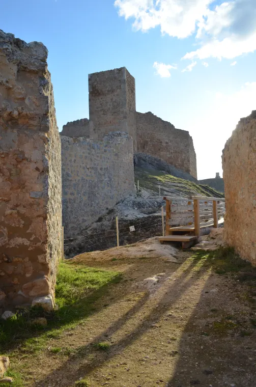 El castillo de Osma, en la provincia de Soria