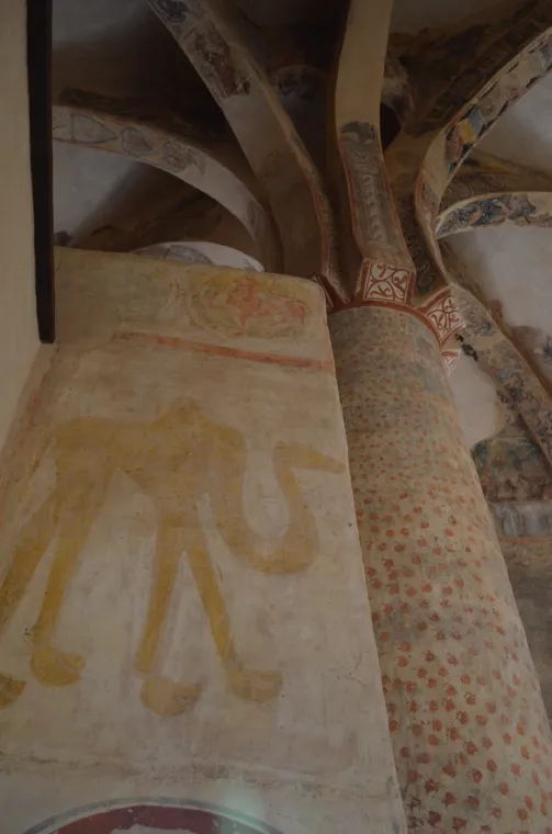 Pinturas de la ermita de San Baudelio, en Casillas de Berlanga (Soria)