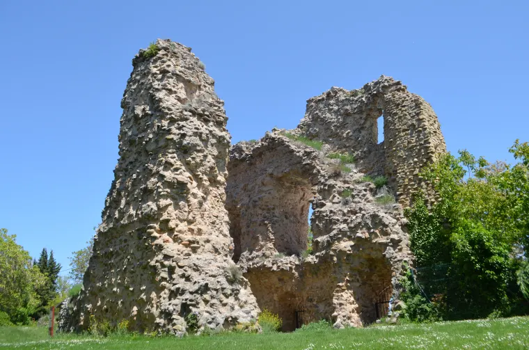 La muralla de Soria, en el cerro del Castillo