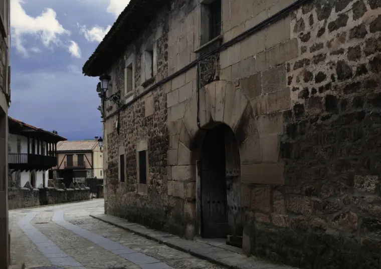 Calles de Vinuesa, en tierra de Pinares
